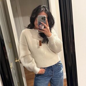 Banana republic factory waffle knit sweater women’s medium